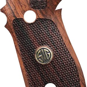 Sig Sauer P228 - P229 and M11-A1 Silver Metal Grips(P229 (DA/SA) (Doesn`t fit P229 Legion SAO))