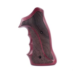 S&W 357 Sguarebutt Target Wood Grips