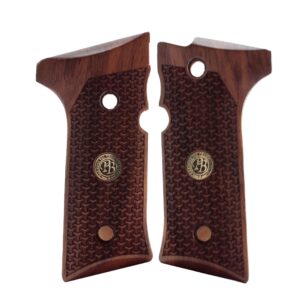 Beretta 92X Full Model Gold Metal Grips