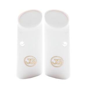 Browning FN 1922 (Long) White Akrilik Gold Logo Gun Grips
