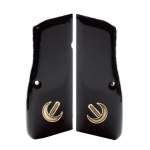 Springfield Armory SA 35 Browning High Power HP, Regent Br-9  HP Black Akrilik  Gold Logo