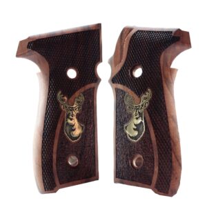 Sig Sauer P228 P229 and M11 A1 With Gold Deer Logo Grips(P229 (DA/SA) (Doesn`t fit P229 Legion SAO))