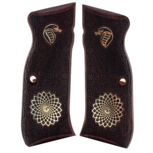 SAR Arms EAA Witness Wooden  Fits for P8L, 2000 Light Gold Metal Grips