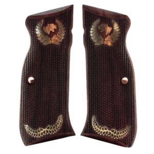 SAR Arms EAA Witness Wooden  Fits for P8L, 2000 Light Gold Metal Grips