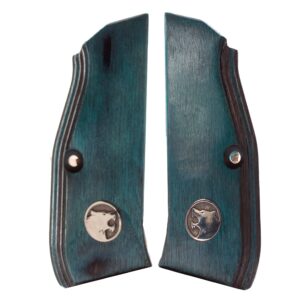 CZ Shadow 2 grips,  Premium gun grips Gold Metal