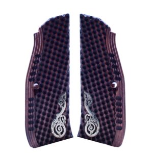 CZ Shadow 2 Grips, Gold Logo Premium Gun Grips