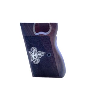 CZ Check Visor  Gold Metal Grips