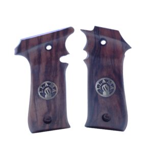 Lama 7.65 Wood Gold Metal Grips