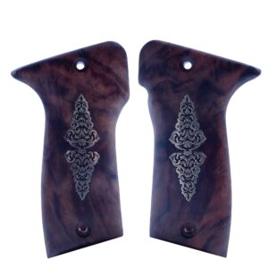 Mab Wood Gold Metal Grip