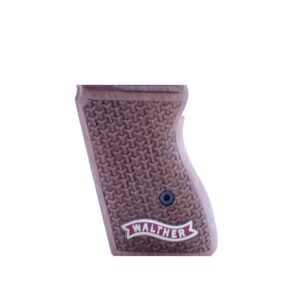 Walther PPK Grips Walnut Wood Gold Metal Grips