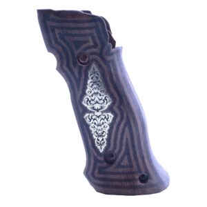 Sig Sauer X5, X6, X FIVE, X SIX Target Gold Metal Grips