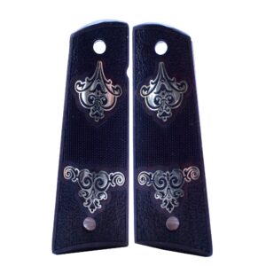 Colt, Kimber, Regent, Taurus, Springfield, Ruger, Girsan, SW 1911  Gold Logo Grips