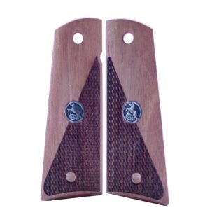 Colt, Kimber, Regent, Taurus, Springfield, Ruger, Girsan, SW 1911  Silver Logo Grips