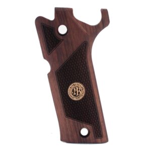 Tacticalmakgrips Compatible For Beretta 92 Xi  Wood Gun Grips (Does not fit Performance Model)