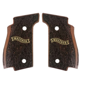 Walther Q5 Gold Metal Logo Ceviz Ağacı Kabze