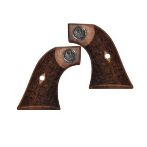 Ruger New Vaquero Gun Grips Silver Metal