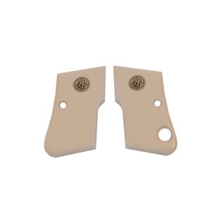 Beretta F 950 Acrylic Gold Metal Gun Grips