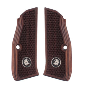 CZ Shadow 2 Compact Gold Metal Wood Grips (Does not fit Shadow 2 Model)