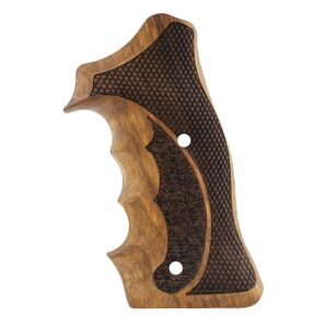 S&W 44 Roundbutt Target Wood Grips