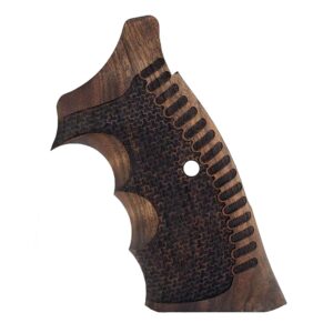 S&W 357 KL Frame Roundbutt Wood Grips