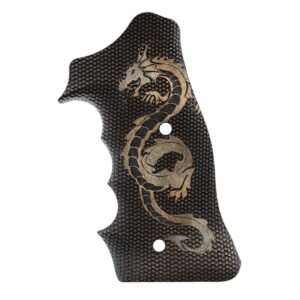 S&W 357 Sguarebutt Target Wood Grips