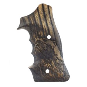 S&W 44 Roundbutt Target Wood Grips