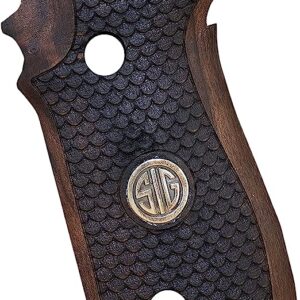 Sig Sauer P228 - P229 and M11-A1 Gold Metal Grips(P229 (DA/SA) (Doesn`t fit P229 Legion SAO))