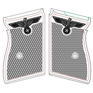 For Brendan Cavanagh  Walther PPK gold logo