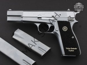 Browning Hp (14"lü) Beyaz krom kaplama